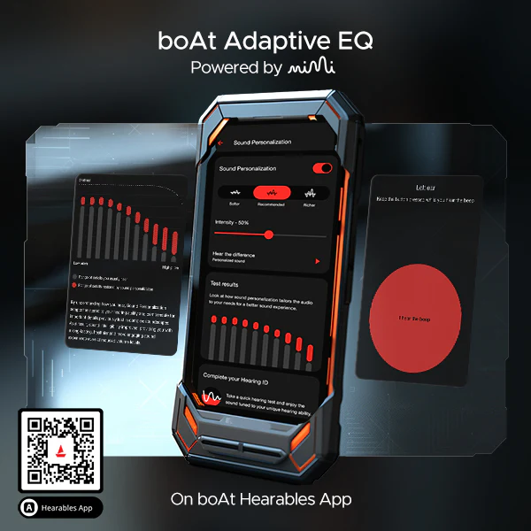 boAt Airdopes Flex 454 ANC | Wireless Earbuds with Active Noise Cancellation up to 32dB, BEAST™ Mode, 10mm Drivers, ASAP™ Charge - Image 7