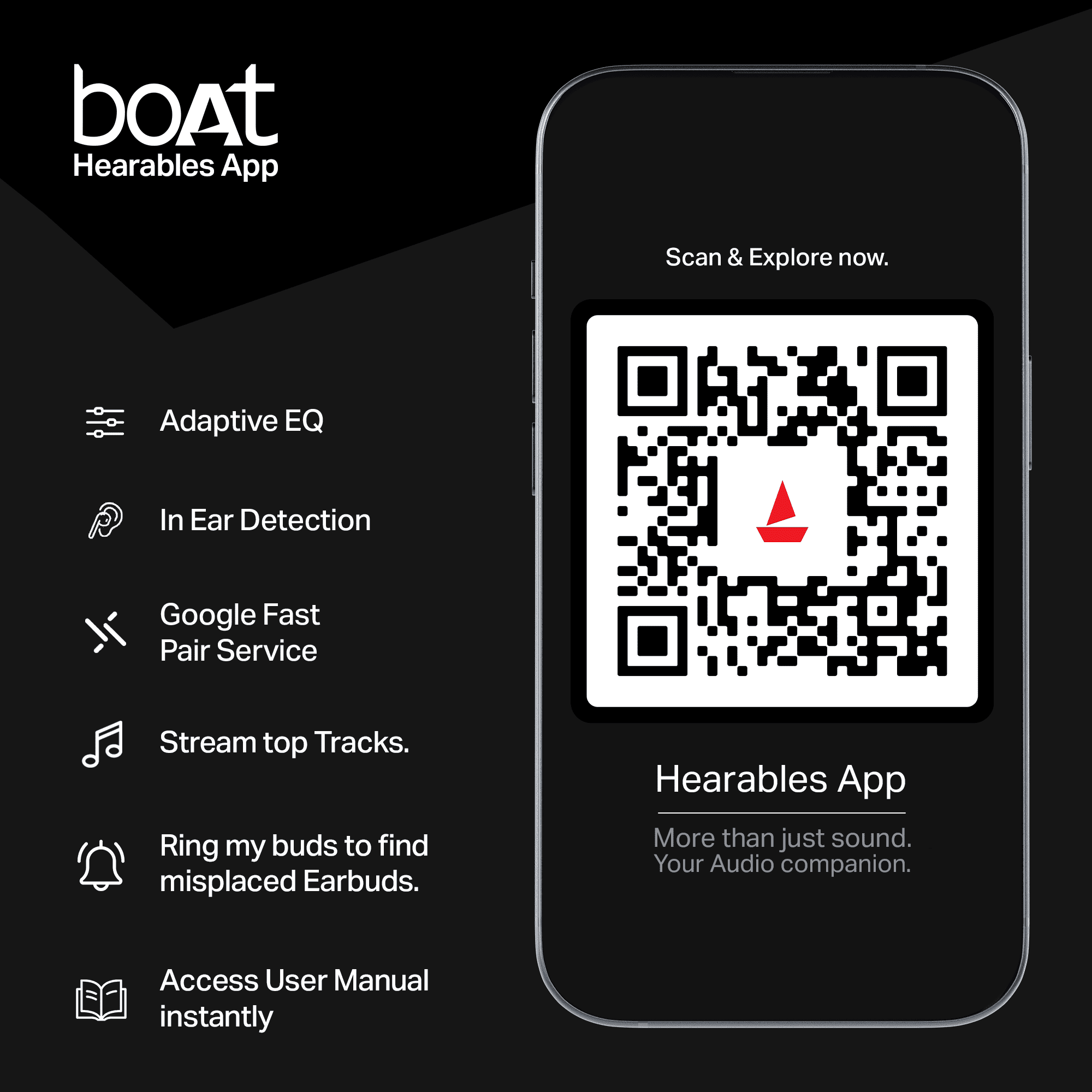 boAt Airdopes Prime 701 ANC | Wireless Earbuds with 50 Hours Playback, 46dB Hybrid ANC, Spatial Audio, Multipoint & BEAST™ Mode - Image 25