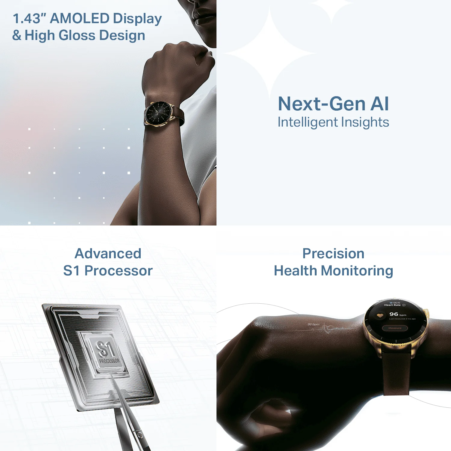 boAt Chrome Eon | Smartwatch with AI Coach, 1.43" AMOLED Display & Advanced S1 Processor - Image 34