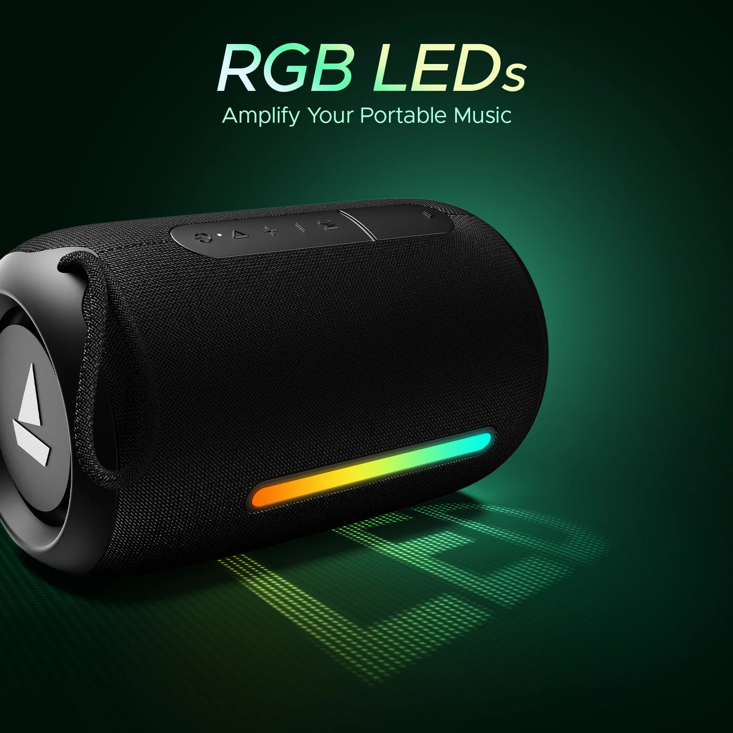 boAt Stone 358 Pro | Portable Bluetooth Speaker with 14W boAt Signature Sound, RGB LED Design, 12 Hours Playback - Image 17