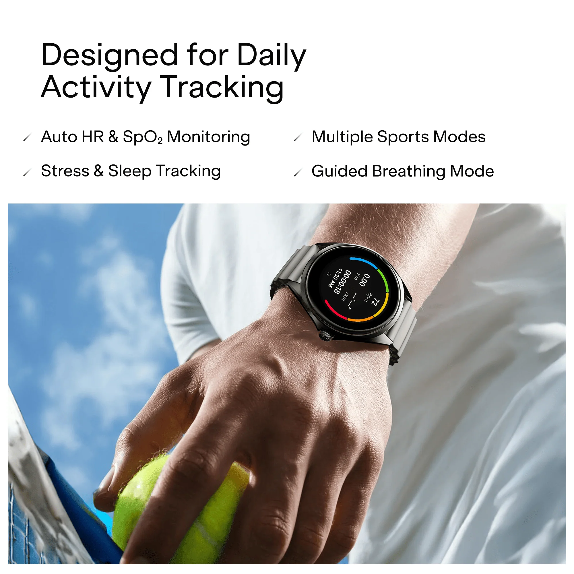 boAt Ultima Aeris | 1.43" AMOLED Smartwatch with 1000 Nits Brightness and Metal Design - Image 19