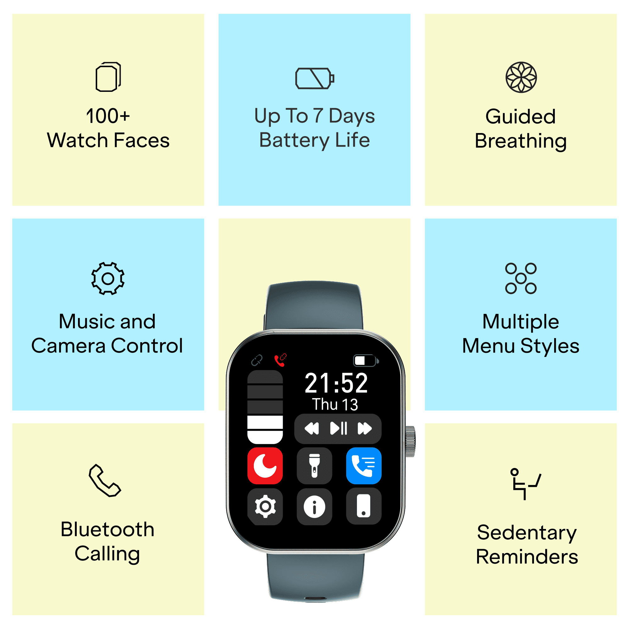 boAt Wave Sigma 3 Curv | Smartwatch with 2.01" Curved HD Display & Bluetooth Calling - Image 28