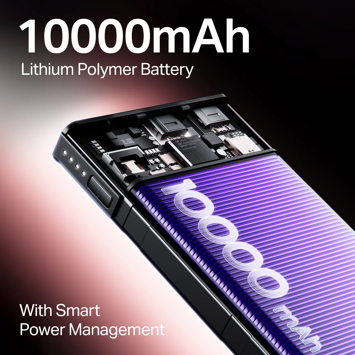 EnergyShroom PB300 | Powerbank with 10000mAh battery capacity with Smart IC protection, 22.5W fast charging - Image 21
