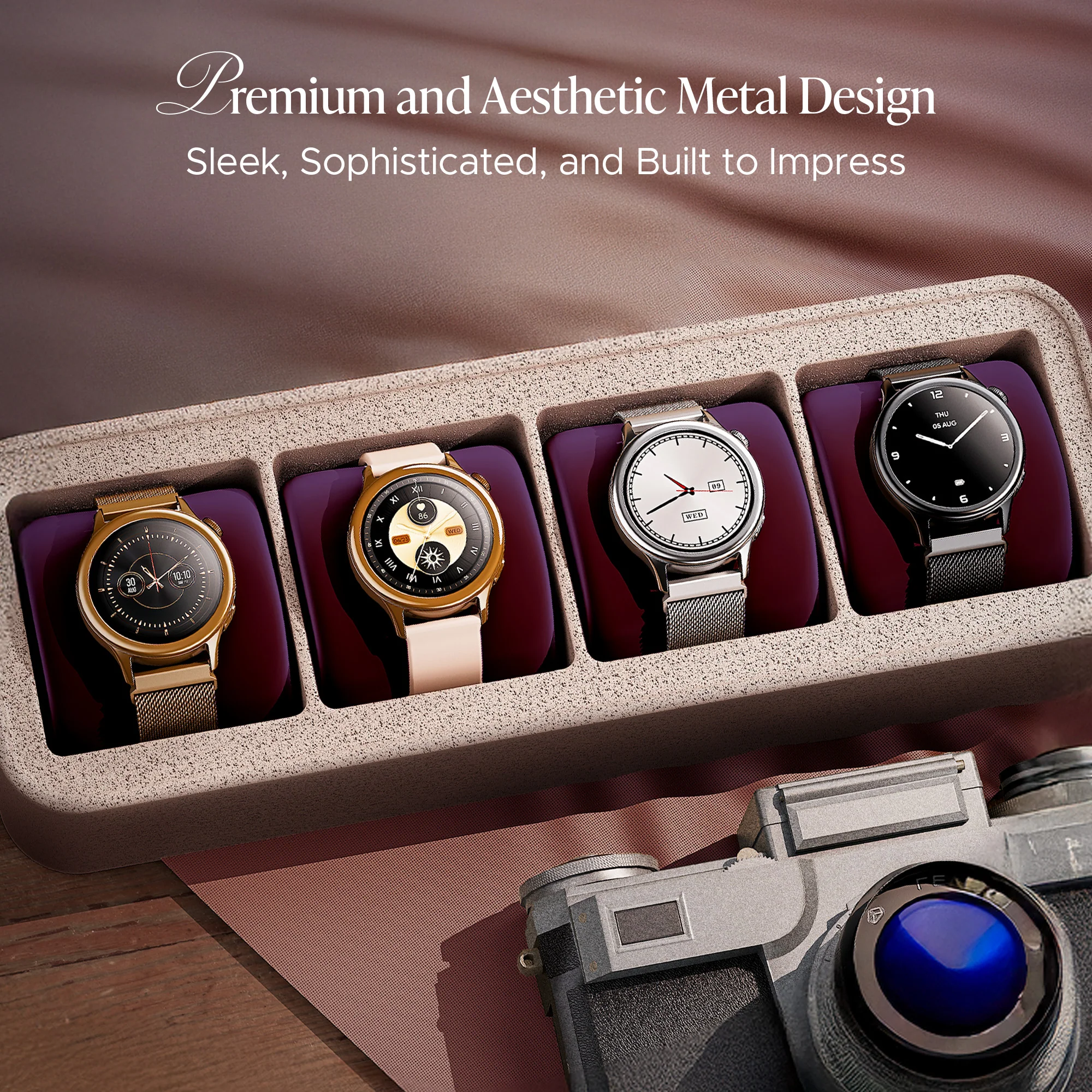 boAt Enigma Daze | Smartwatch with 1.3" Luminous Display, Functional Crown, SOS with Location Tracking, Watch Face Studio - Image 16