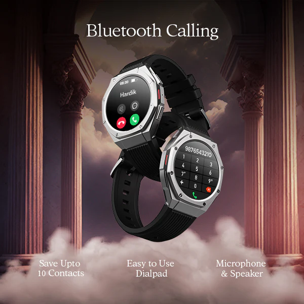 boAt Enigma X600 | Smartwatch with 1.43" (3.63 cm) Amoled Round Display, BT Calling, 100+ Watch Faces, 100+ Sports Modes - Image 5