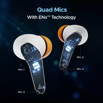 boAt Immortal 128 | Gaming Earbuds with Super Low Latency, RGB Lights, BEAST™️ Mode, 40 Hours Playback, ENx™ Technology - Image 8