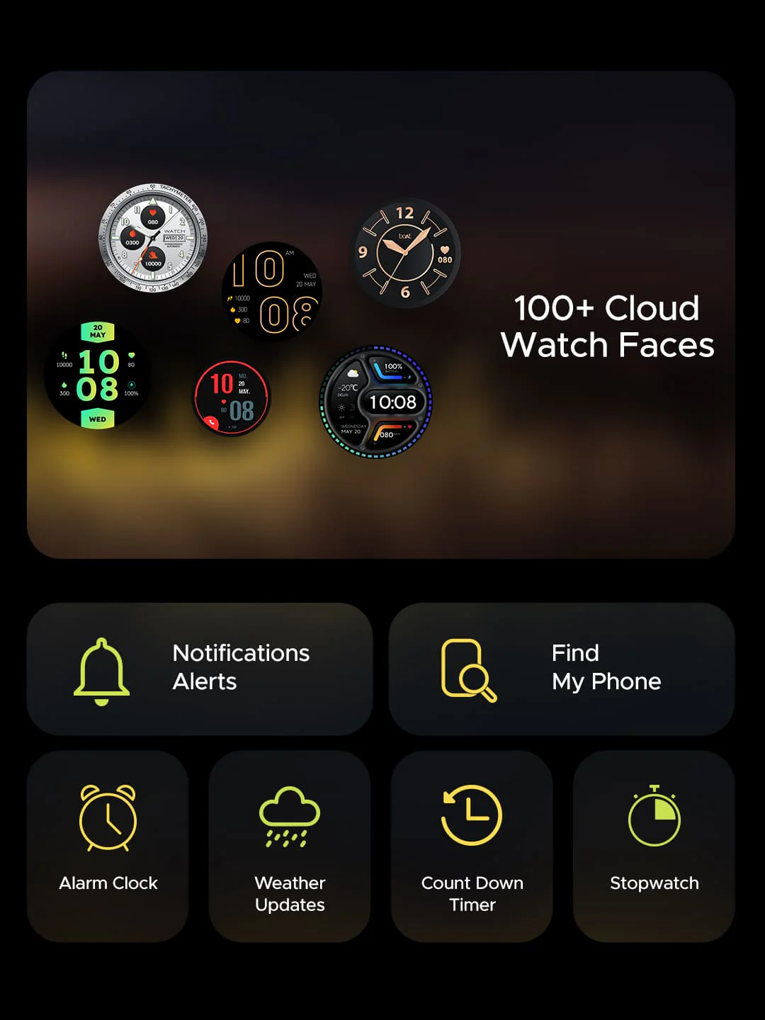 boAt Lunar Connect Ace | Round AMOLED Display Smartwatch with 1.43" (3.63 cm) Screen, Bluetooth Calling, 100+ Sports Modes - Image 13