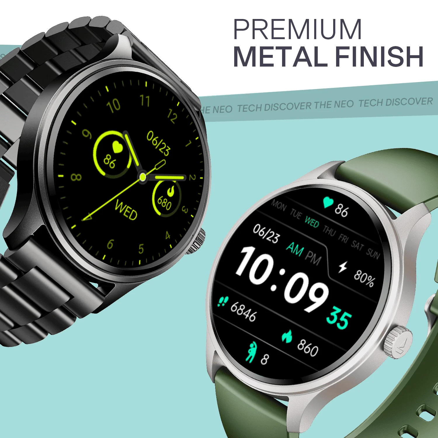 boAt Lunar Discovery Neo | Smartwatch with 1.39" HD Display, 2.5D Animated Watch Faces & Advanced BT Calling - Image 12