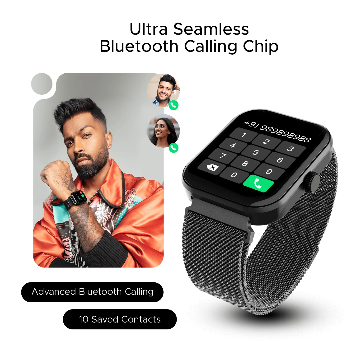 boAt Ultima Call Max | Bluetooth Calling Smartwatch with 2"(5.08 cm) Large HD Display, 100+ Sports Modes, 10 Days Battery - Image 18