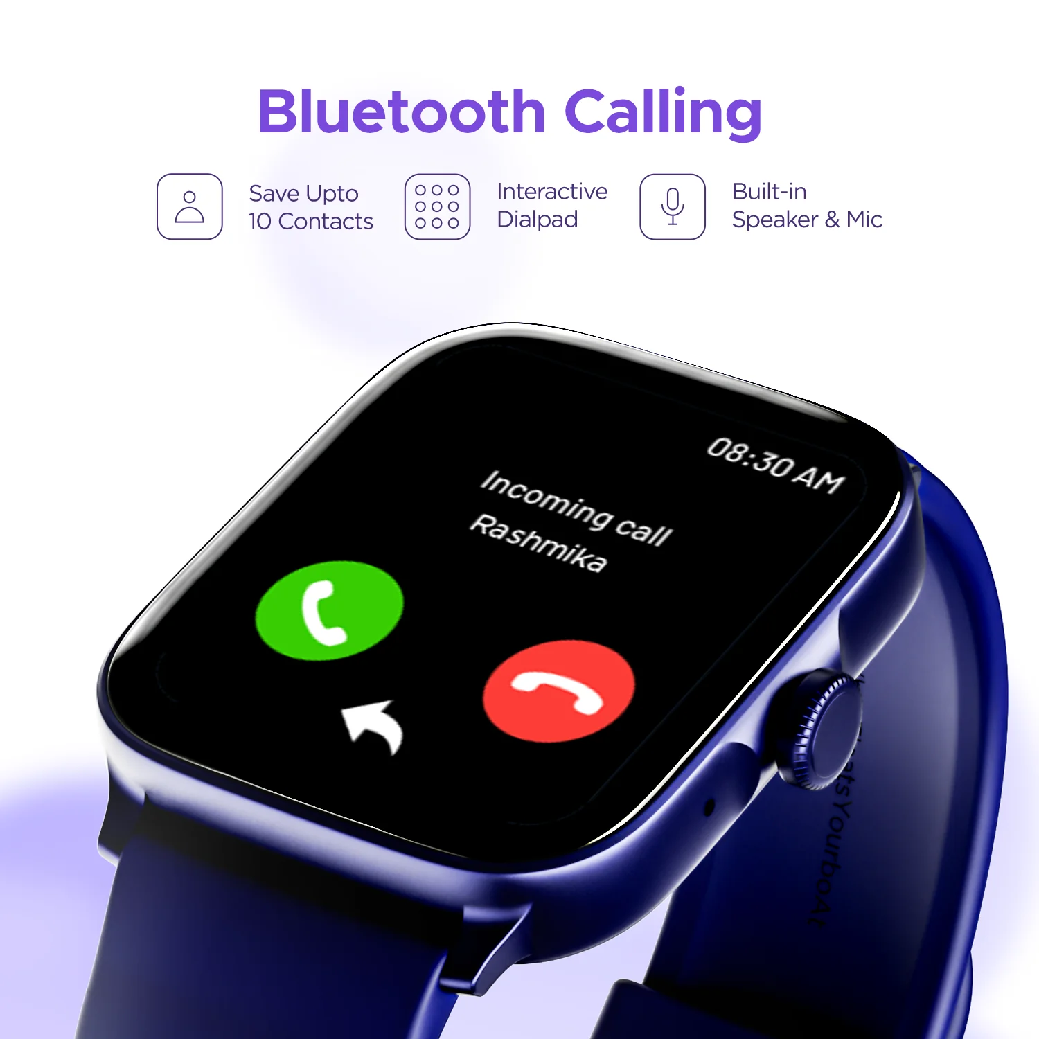 boAt Ultima Connect | BT Calling Smartwatch with 700 Nits Brightness, 1.83” (4.64cm) HD display, Watch Face Studio, SpO2 Monitor, Heart Rate Monitor - Image 15